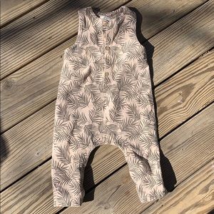 Ryleer + Cru unisex palm romper